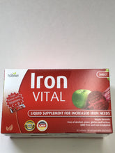 Load image into Gallery viewer, Hubner Iron Vital Liquid Supplement- sachets