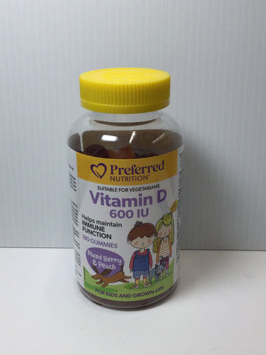 Preferred Nutrition Vitamin D 600IU