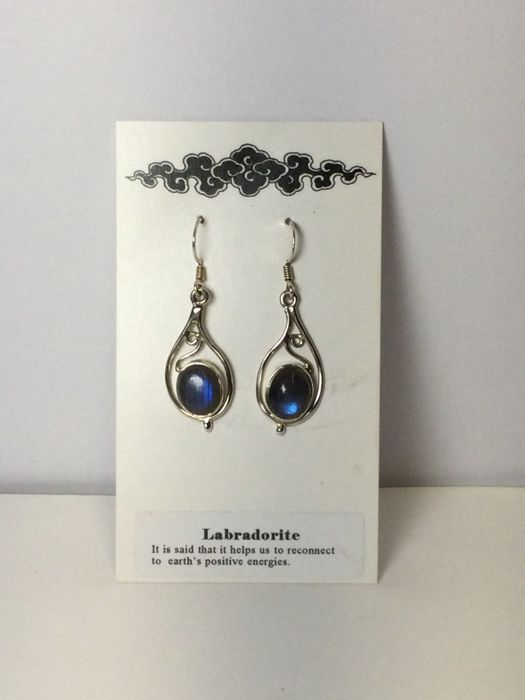 Earrings Labradorite and Sterling Silver