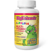 Load image into Gallery viewer, Natural Factors Big Friends Chewable Multi-Vitamin &amp; Minerals