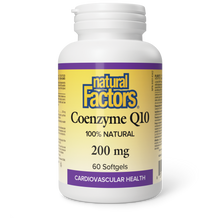 Load image into Gallery viewer, Natural Factors Coenzyme Q10 200mg