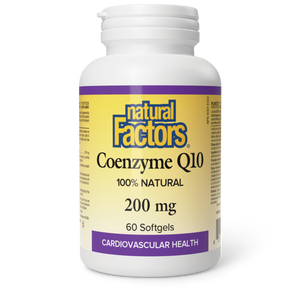 Natural Factors Coenzyme Q10 200mg