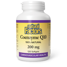 Load image into Gallery viewer, Natural Factors Coenzyme Q10 200mg