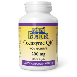 Natural Factors Coenzyme Q10 200mg