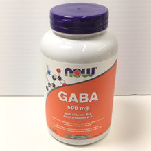Load image into Gallery viewer, Now GABA with B6 Capsules