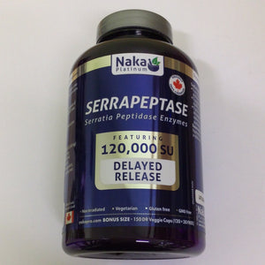Naka Serrapeptase Bonus Size