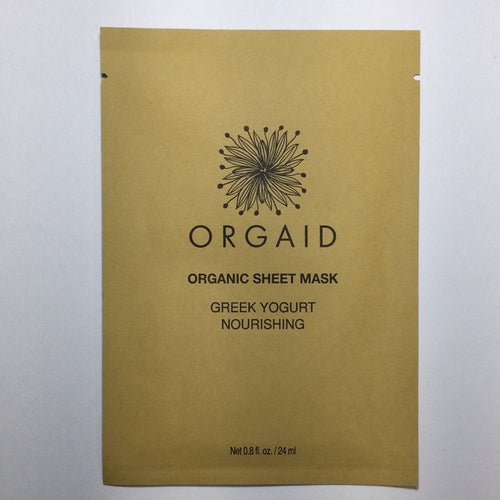 ORGAID ORGANIC SHEET MASK SINGLE