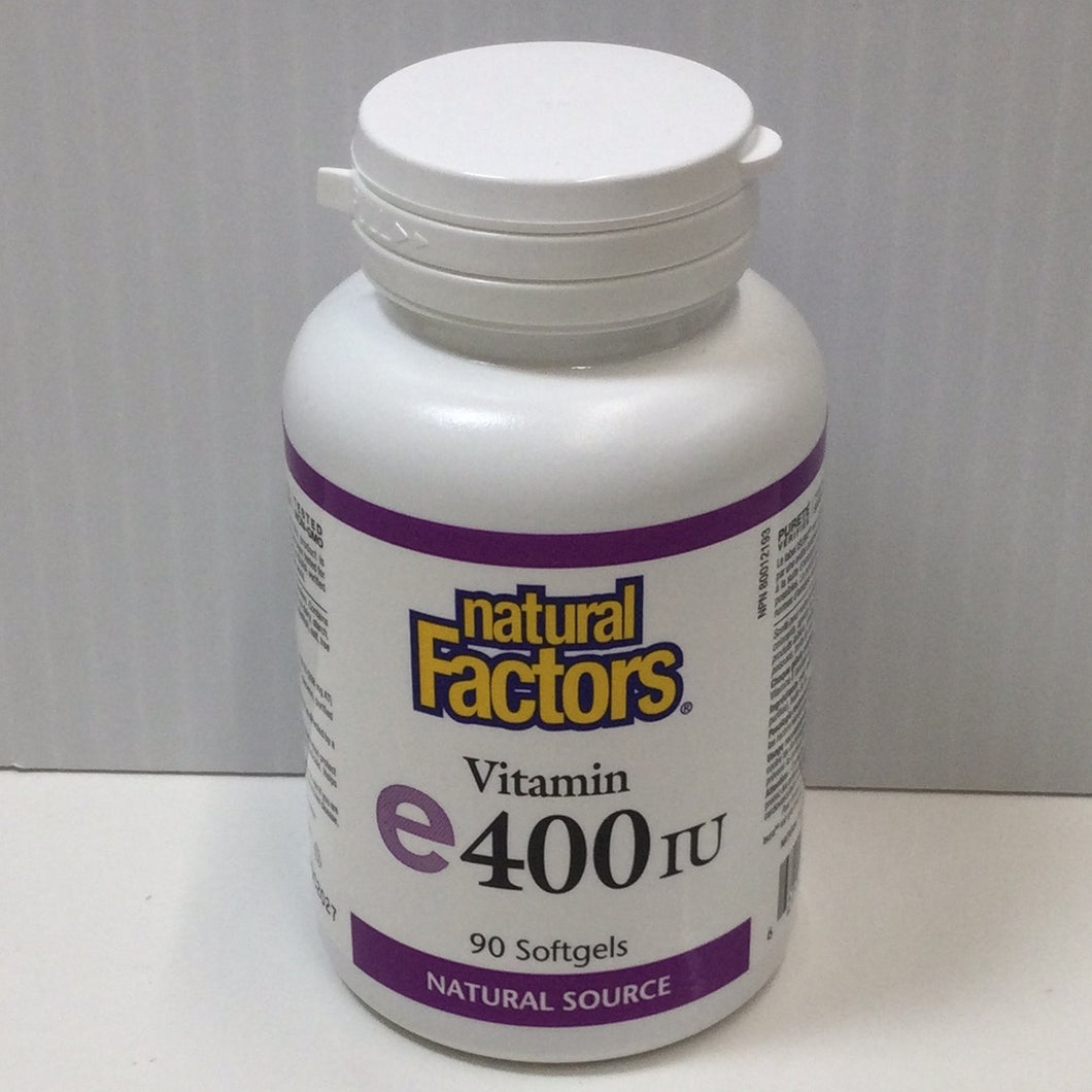 Natural Factors Vitamin e400IU