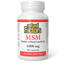 Load image into Gallery viewer, Natural Factors MSM 1,000mg Capsules