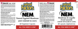 Natural Factors NEM 60’s