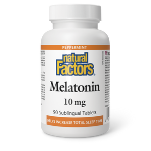 Natural Factors Melatonin Peppermint 10mg