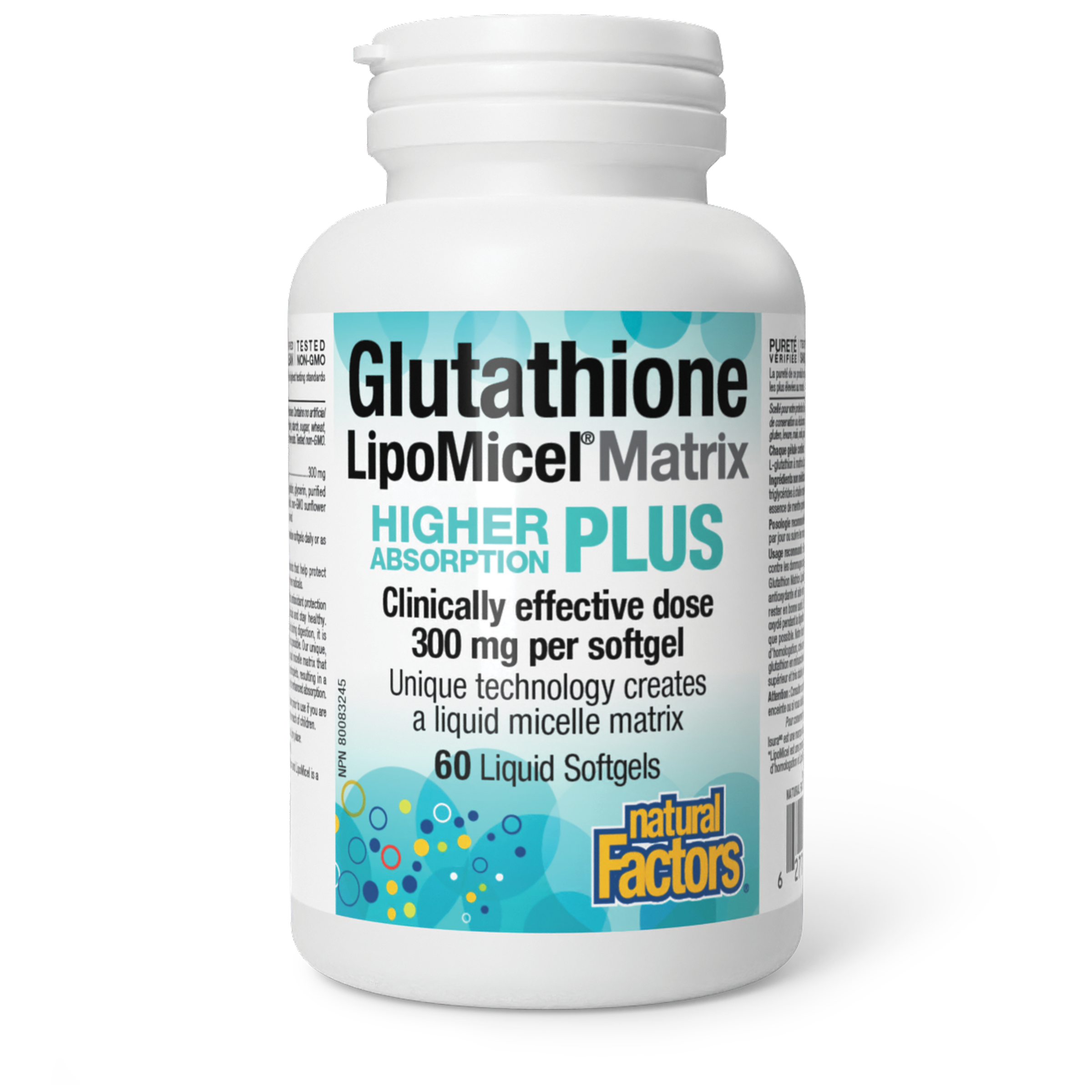 glutathione msm L-Glutathione Complex Capsules » Vegan liposomal capsules main image 0