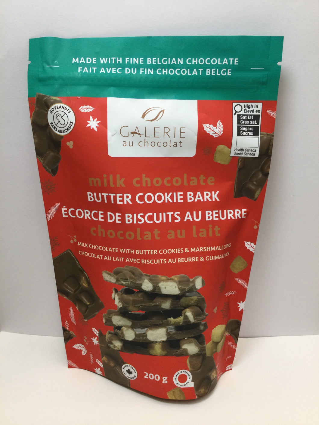 GALERIE au chocolat Milk Chocolate Butter Cookie Bark