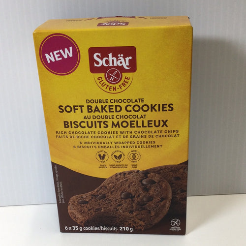 Schar Gluten-Free Double Chocolate Soft Baked Cookies