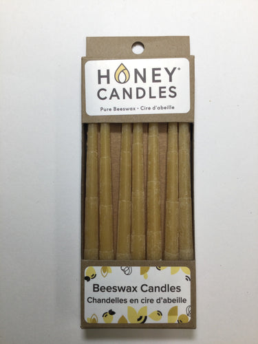 Honey Candles 7-set of Hand Dipped Natural 100% Beeswax Candles