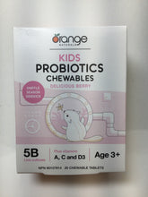 Load image into Gallery viewer, Orange Naturals KIDS Probiotics Chewables Delicious Berry