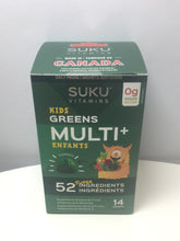 Load image into Gallery viewer, SUKA Vitamins Kids GREENS MULTI+ Gummies