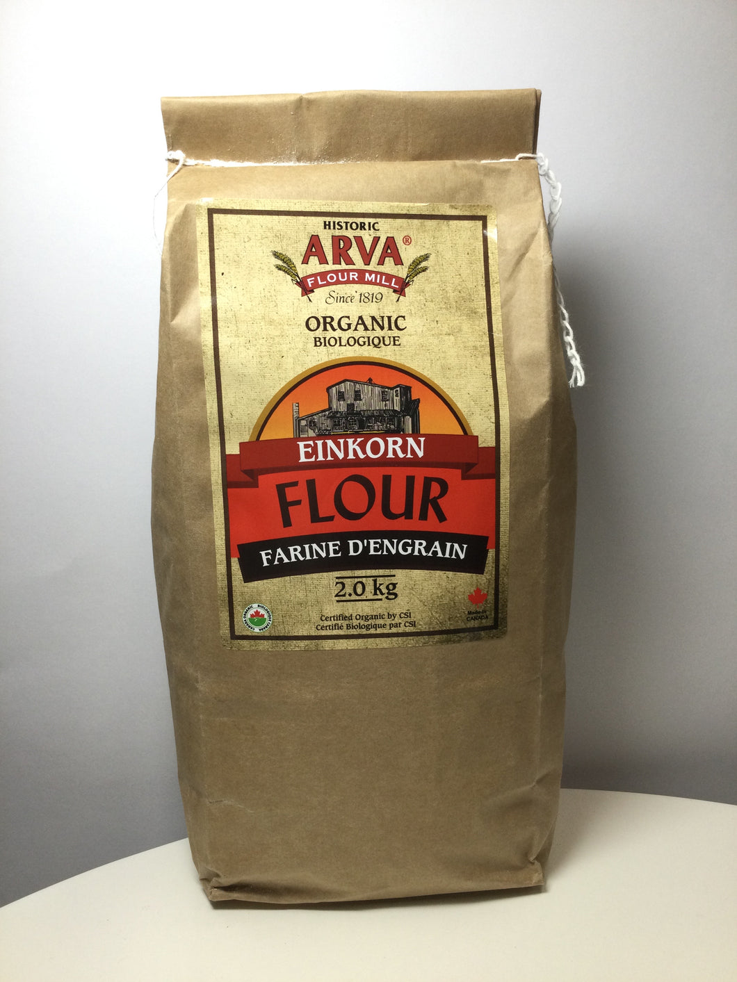 Historic ARVA Flour Mill Organic EINKORN Flour