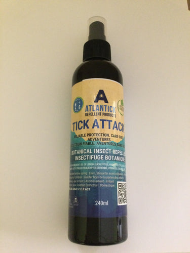 Atlantick Deet Free Tick Attack Botanical Insect Repellent 240ml