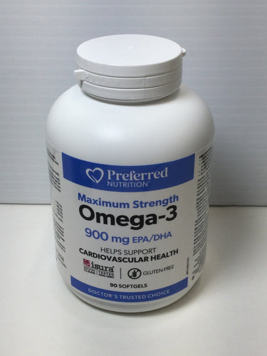 Preferred Nutrition Maximum Strength Omega-3