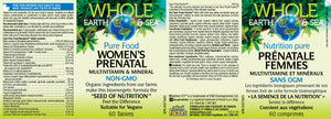 Whole Earth and Sea Women’s Prenatal Multivitamin & Mineral