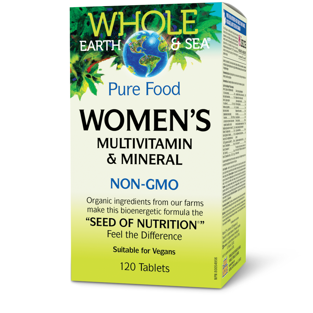 Whole Earth and Sea Women’s Multivitamin and Mineral 120’s
