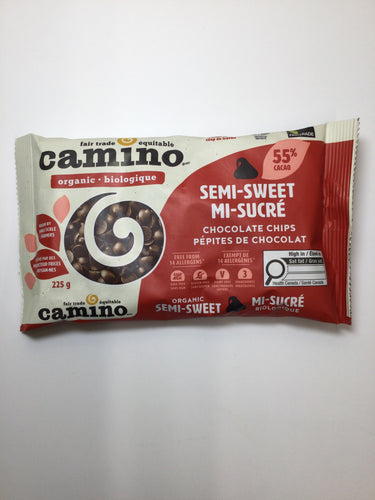 Fair Trade Camino Organic Semi-Sweet Chocolate Chips