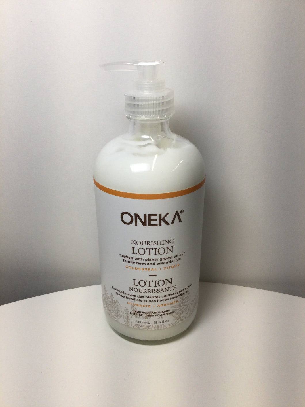 ONEKA Goldenseal & Citrus Body Lotion
