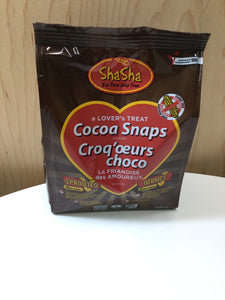 Shasha Cocoa Snaps Cookies