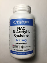 Load image into Gallery viewer, Preferred Nutrition NAC N-Acetyl-L Cysteine