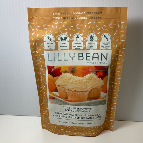 LillyBean By PastryBase Gluten-Free Pumpkin Spice Cupcake Mix