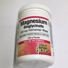 Load image into Gallery viewer, Natural Factors Magnesium Bisglycinate Powder