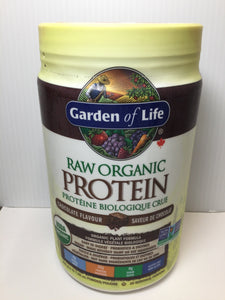 Garden of Life Raw Organic Protein Powder Chocolate