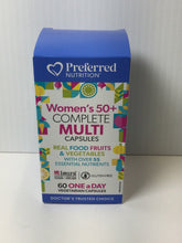 Load image into Gallery viewer, Preferred Nutrition Women’s 50+ Complete Multi