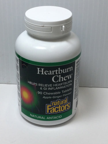 Natural Factors Heartburn Chew