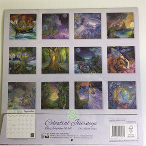 Celestial Journeys Calendar 2024       By Josephine Wall
