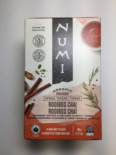 NUMI Organic Rooibos Chai Tea