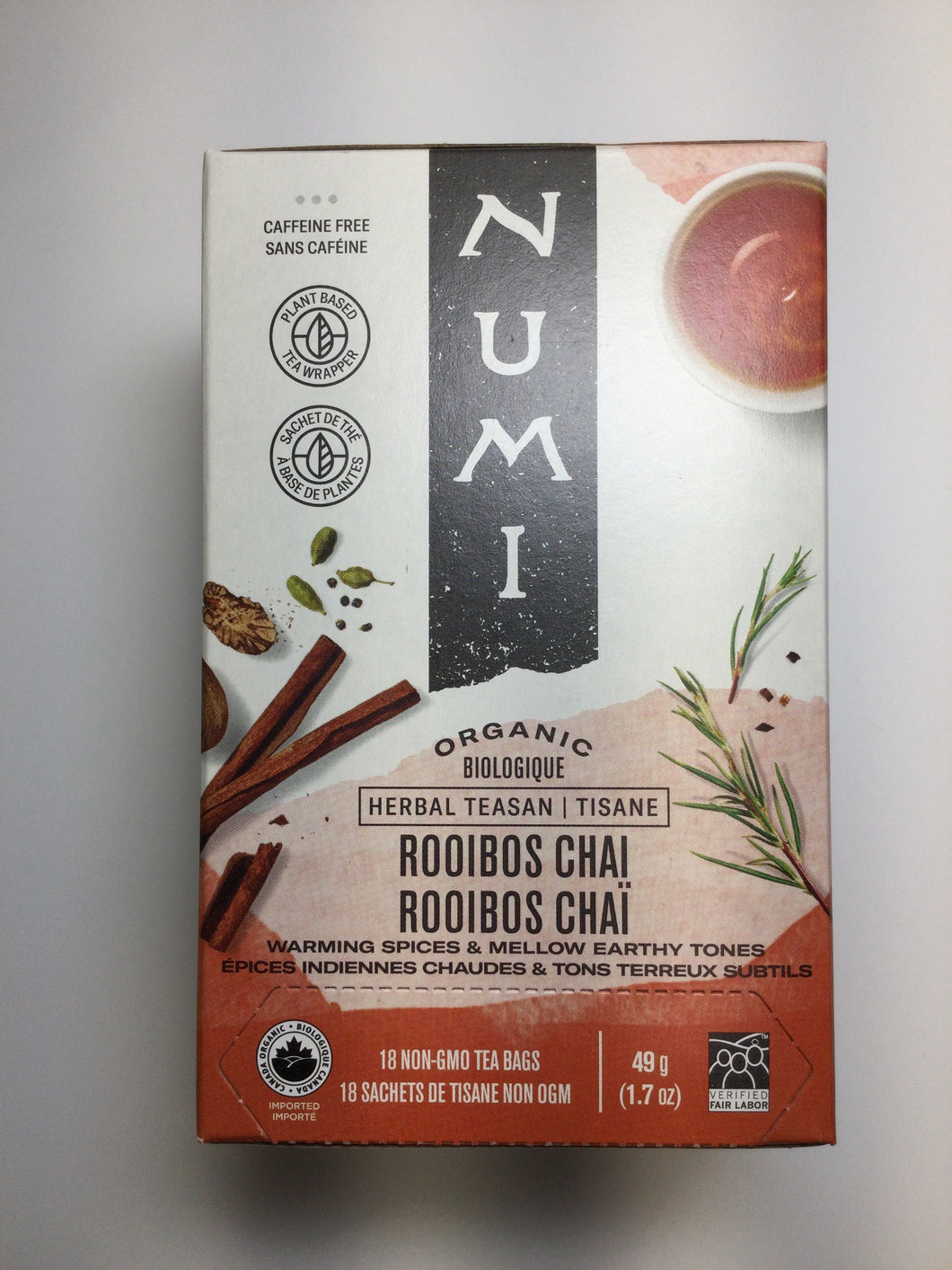 NUMI Organic Rooibos Chai Tea