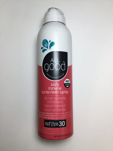 All Good Kid’s Mineral Sunscreen Spray SPF 30