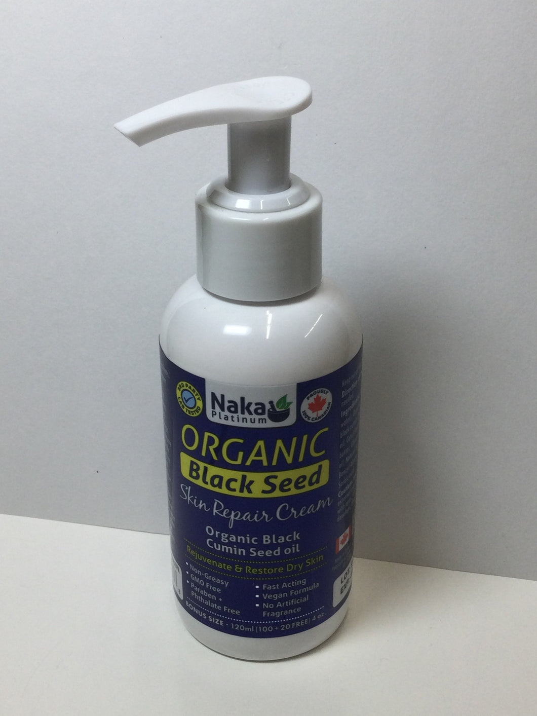 Naka Platinum Organic Black Seed Skin Repair Cream