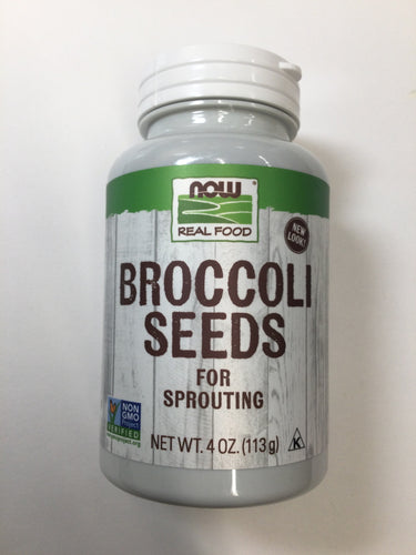 Now Real Food Broccoli Seeds For Sprouting