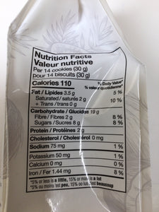 ShaSha Coconut Chia Snaps Cookies