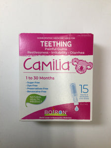 Boiron Camilia Teething 1-30 months