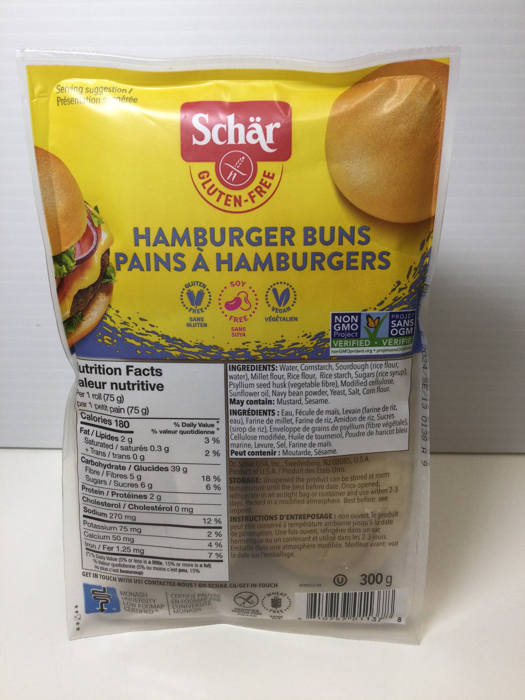 Schar Gluten-free Hamburger Buns