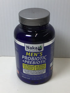 Naka Platinum Men’s Probiotic + Prebiotic