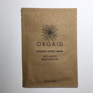 ORGAID ORGANIC SHEET MASK SINGLE