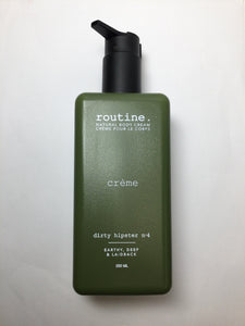 Routine Dirty Hipster No.4 Natural Body Cream