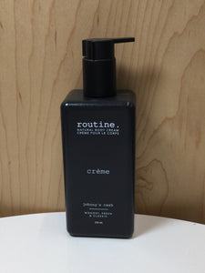 Routine Natural Body Cream Johnny’s Cash