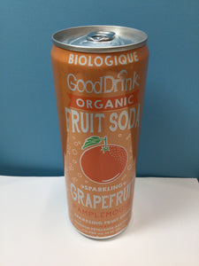 GoodDrink Organic Fruit Sparkling Soda