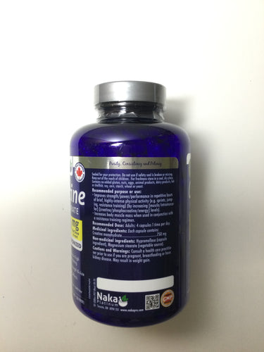 NAKA Platinum Creatine Monohydrate Capsules